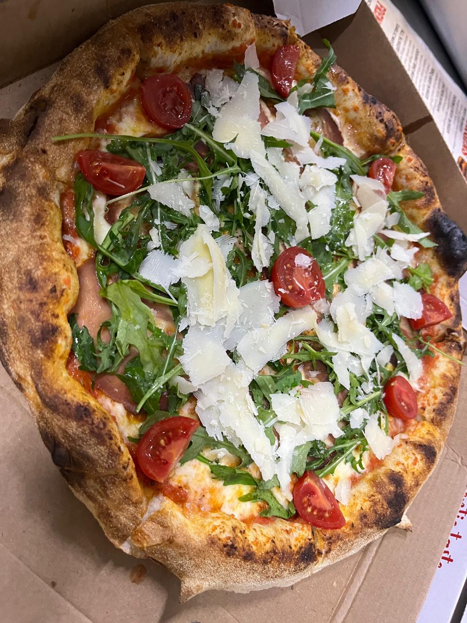 Pizza at Pizza Zone Ksamil